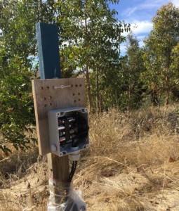 Soil moisture logger.